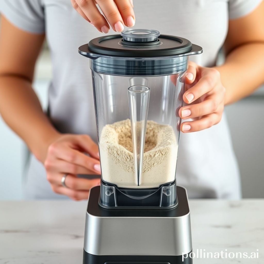 How To Make Oat Flour In Vitamix?