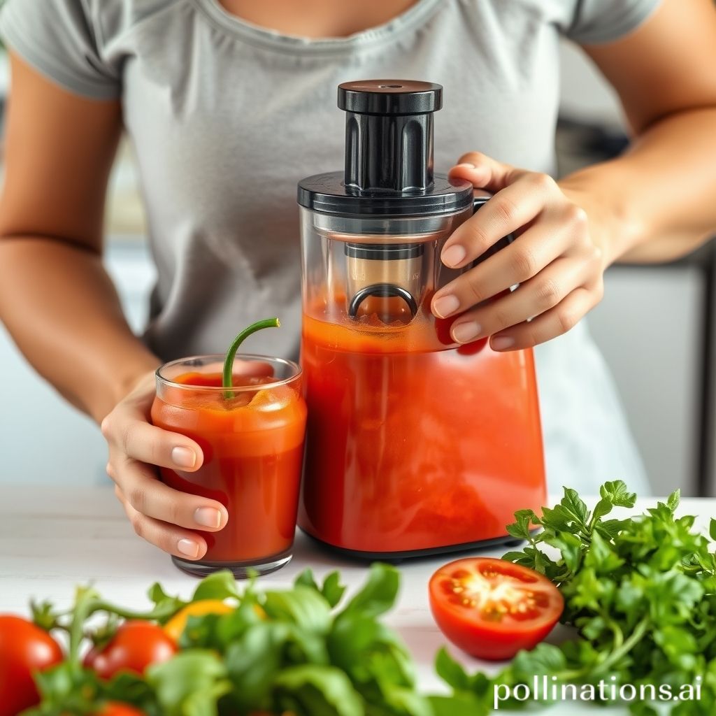 How To Can Tomato Juice From A Juicer?