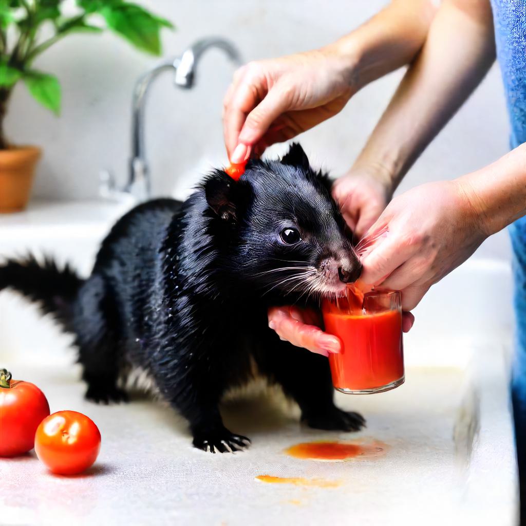 How To Get Rid Of Skunk Smell With Tomato Juice?