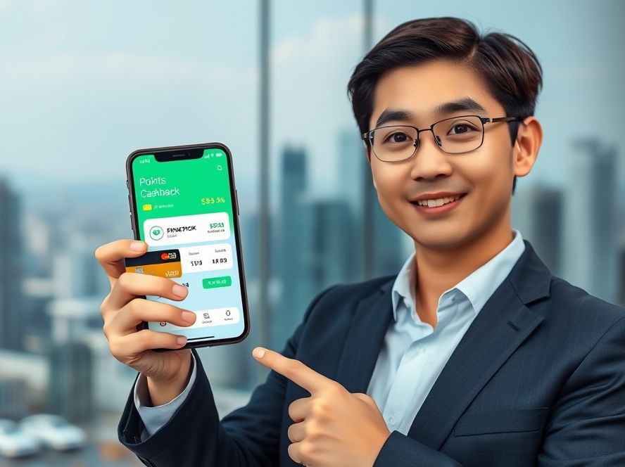 사라진 카드 혜택을 찾아주는 금융 전문가의 모습
