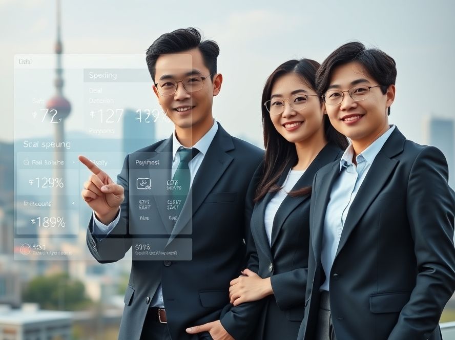 서울에서 상생페이백을 현명하게 활용하는 전문가의 모습.