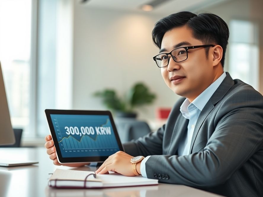 상생페이백 30만원으로 재정적 기회를 잡는 전문가의 모습