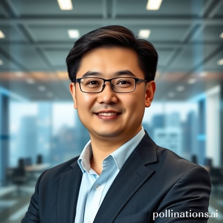 Professional portrait of Chia Wee Luen, the new Managing Director for Microsoft Singapore, symbolizing leadership in driving digital transformation with cloud and AI technologies.