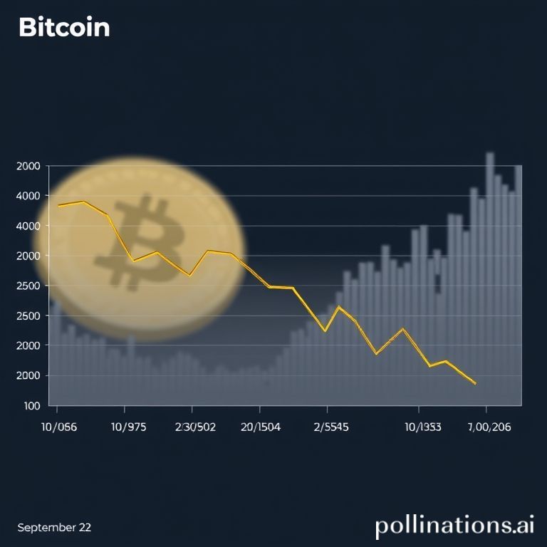 Chart illustrating Bitcoin's market performance with declining stablecoin net flows on exchanges, signaling liquidity concerns amidst rising prices.