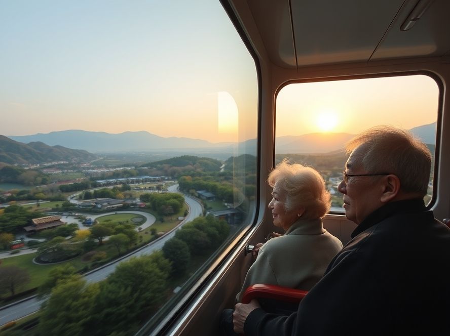 모노레일 3구간, 화담숲 풍경을 한눈에 담는 감동적인 마무리