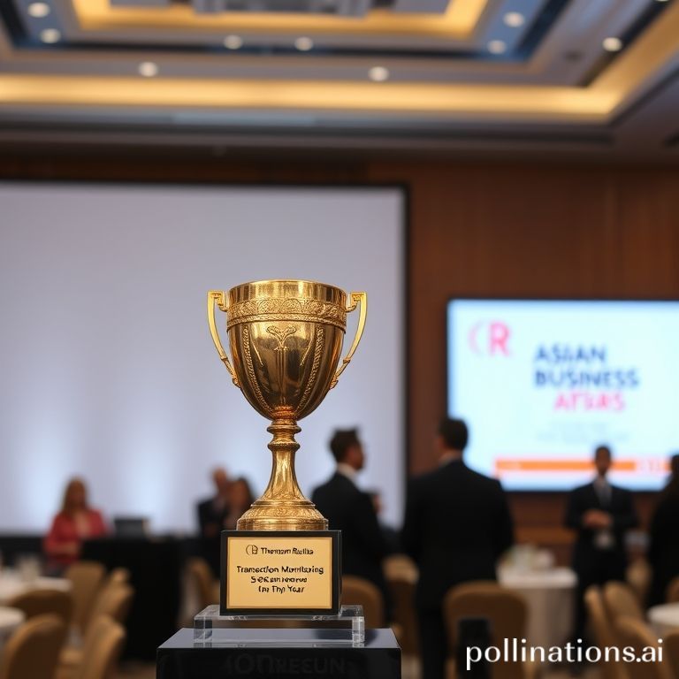 ChainUp's team celebrates winning the 'Transaction Monitoring Solution Provider of the Year' award at the prestigious ALB Pan-Asian Regulatory Awards.