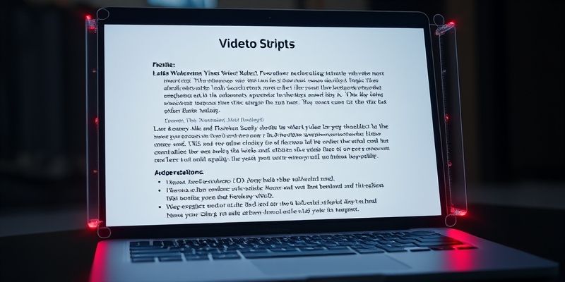 Script Formatting