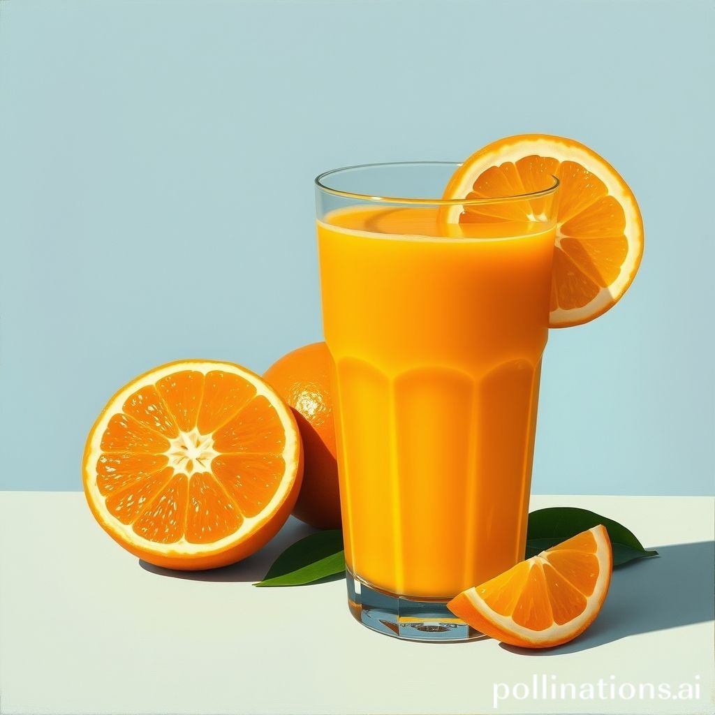 Power-Packed Orange Juice: A Nutritional Marvel