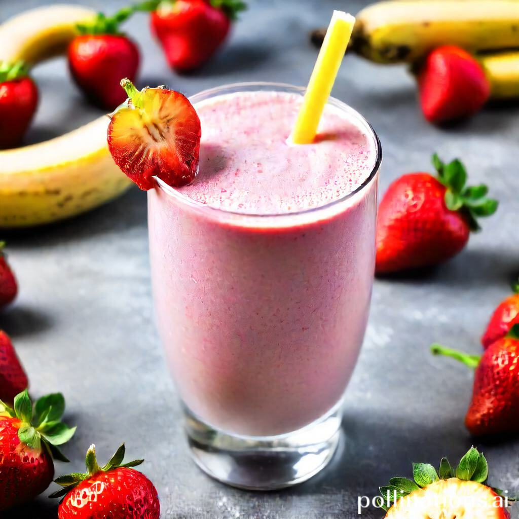 are strawberry banana smoothies healthy