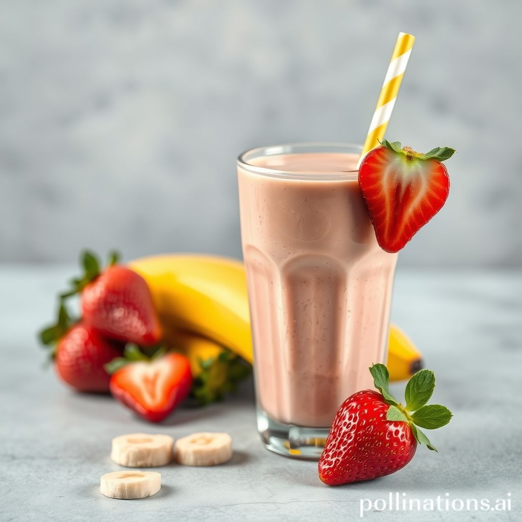 are strawberry banana smoothies healthy