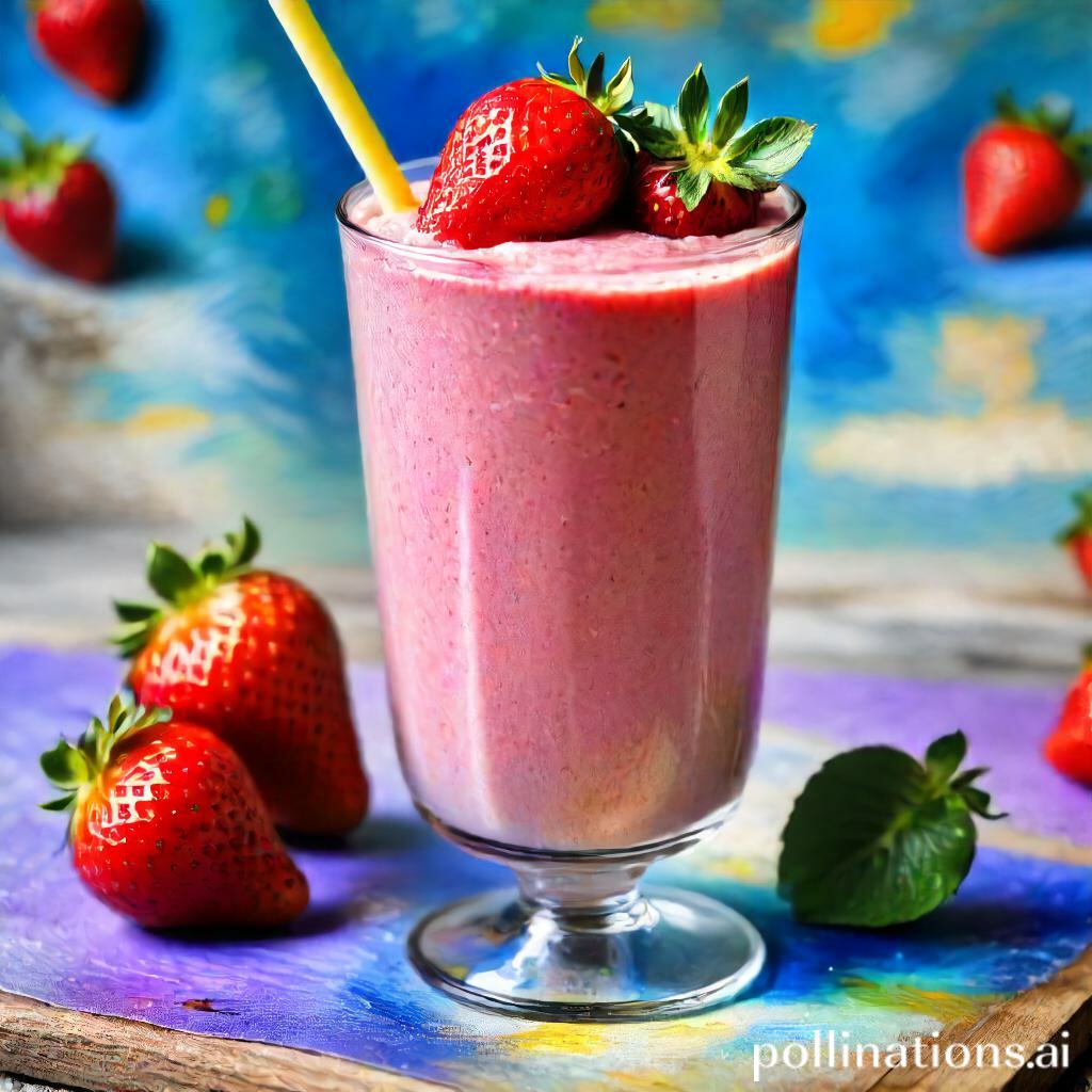 is strawberry smoothie healthy