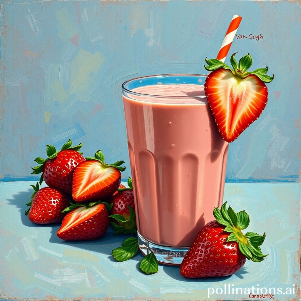 is strawberry smoothie healthy