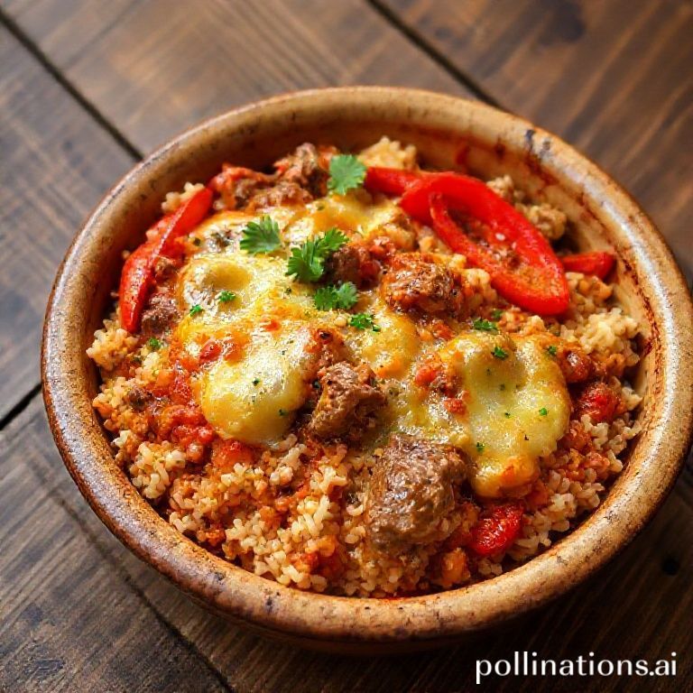 Herzhafter Spanischer Schweine- & Gouda-Auflauf