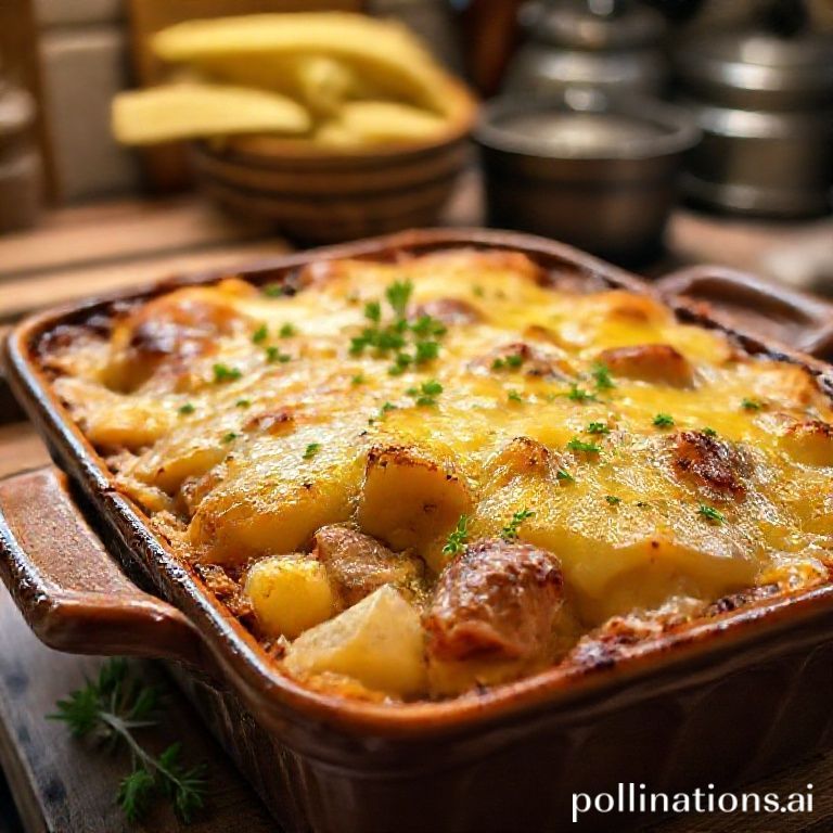 Herzhaftes Österreichisches Schopf-Karree Kartoffelgratin