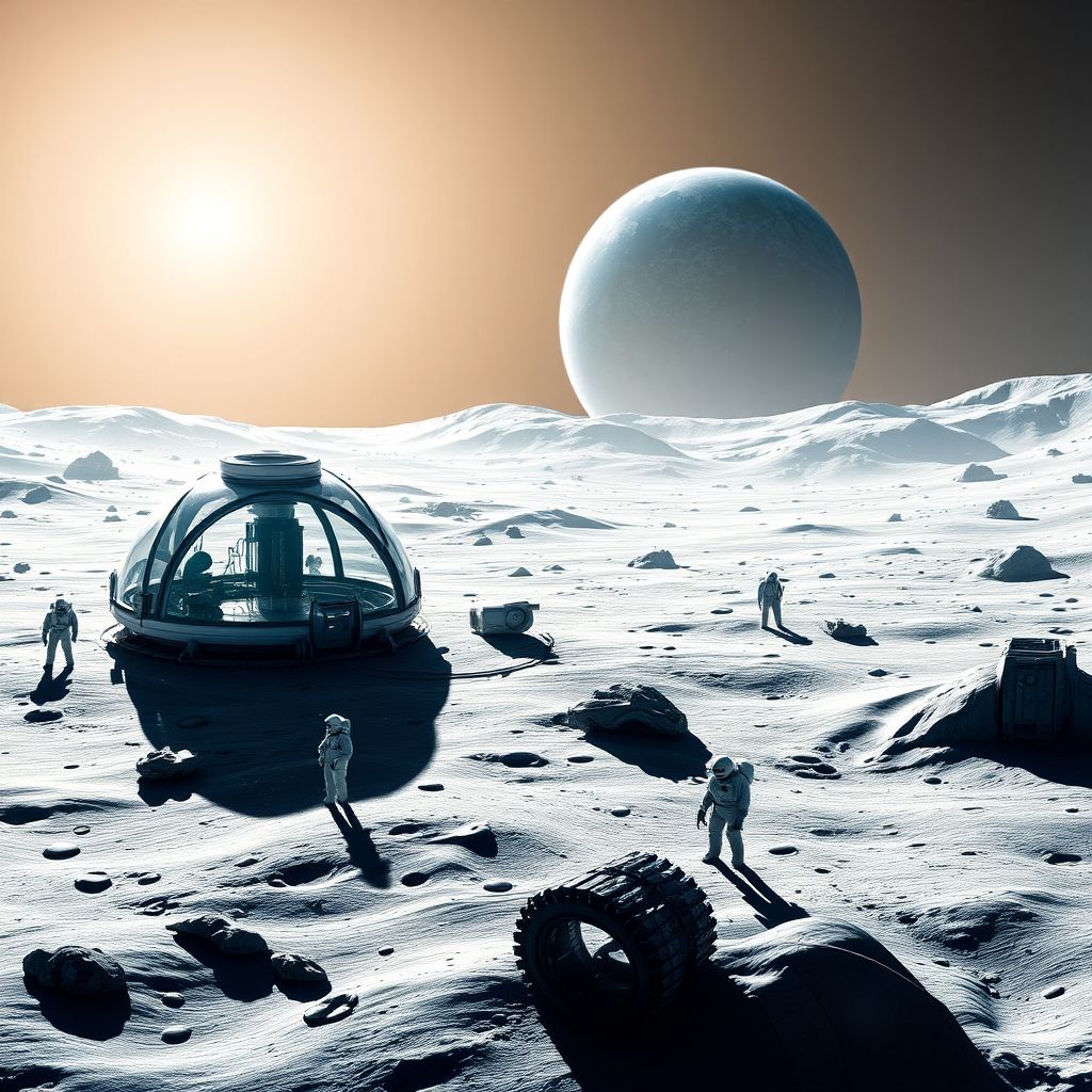 අනාගත සඳ කඳවුරක්: NASA Artemis වැඩසටහනේ ඉලක්කයක් අනාගත සඳ කඳවුරක් - අභ්යවකාශ ගවේෂණය සහ මානව ජනාවාස