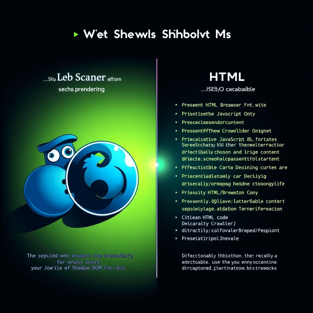 Declarative Shadow DOM: වෙබ් කාර්යසාධනය සහ SEO වැඩිදියුණු කිරීම සාම්ප්රදායික සහ Declarative Shadow DOM අතර වෙනස, කාර්යසාධනය සහ SEO වාසි පෙන්වයි