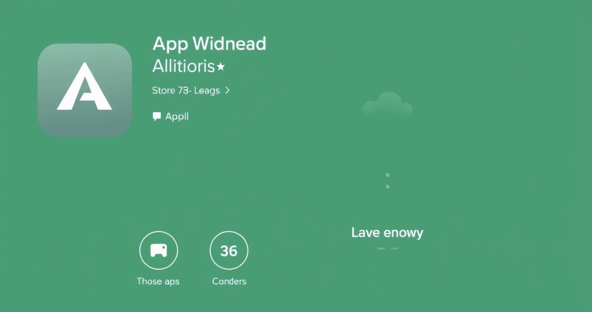 A screenshot of an app store