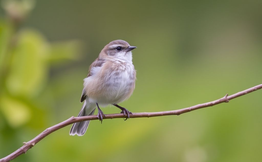 A serene bird perched on a branch in a natural setting.