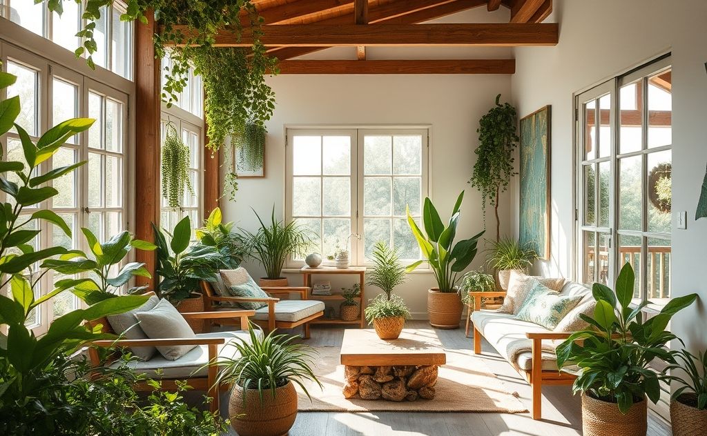 A serene organic home filled with non-toxic living essentials.