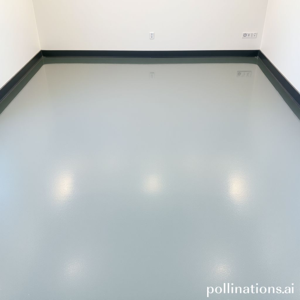 how can i make my rubber floor shine