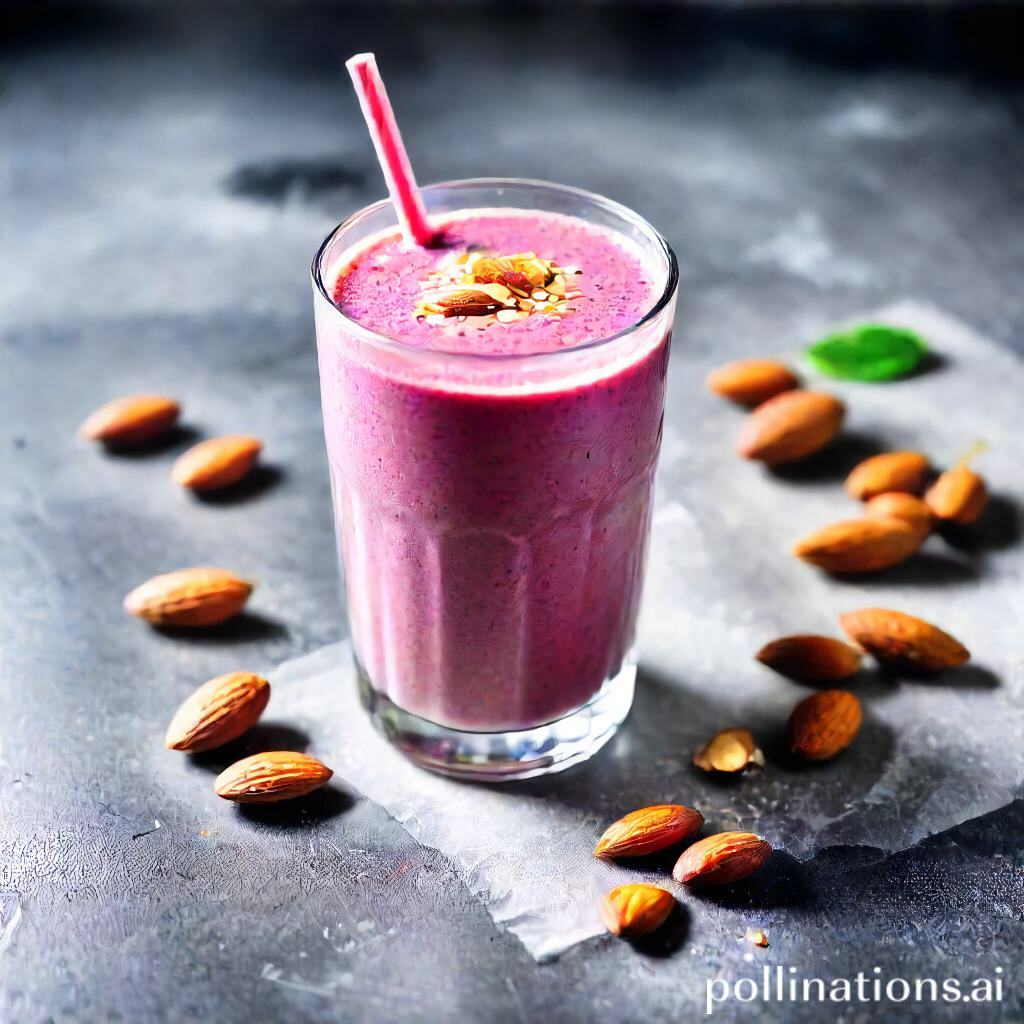 can you put almonds in a smoothie