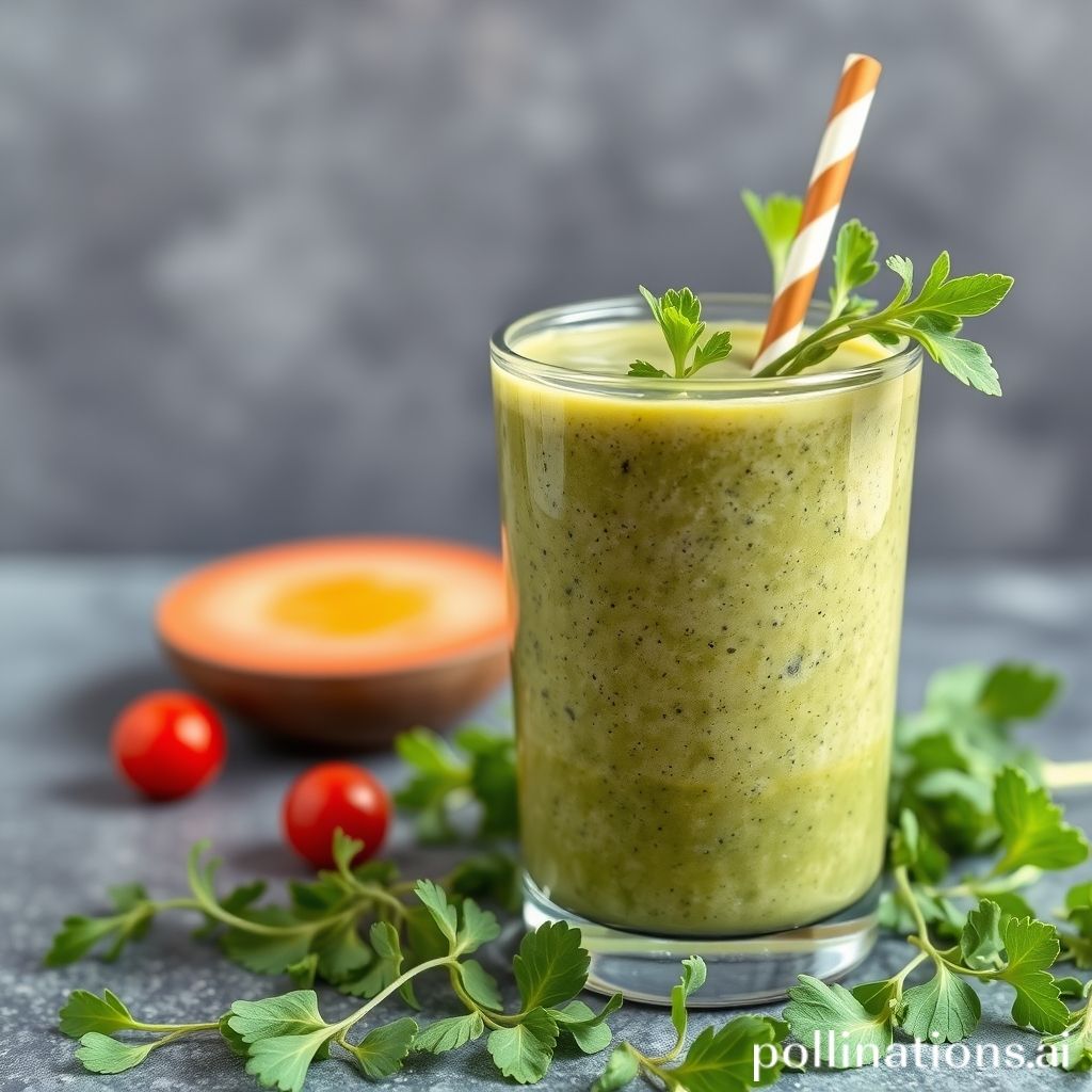 can you put arugula in a smoothie