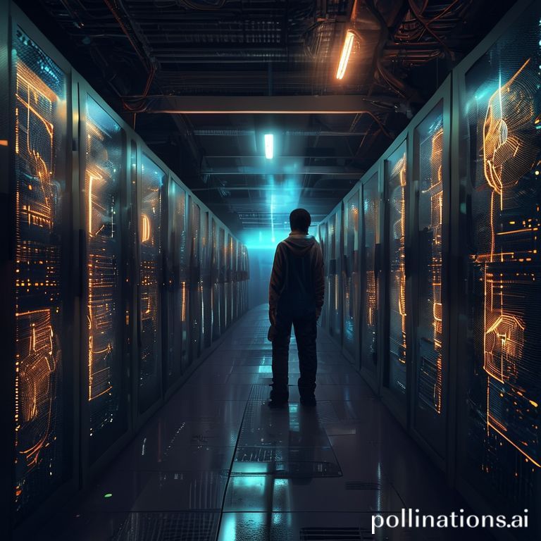 Penambang Bitcoin solo dengan rig ASIC di ruangan server, melambangkan peluang tipis namun potensi hadiah besar dalam penambangan kripto.