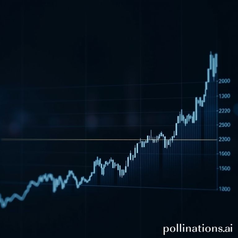 A screenshot of a financial chart from TradingView, likely showing positive performance or significant market activity related to XRP or the broader cryptocurrency market, reflecting a period of success for Ripple and its CEO.