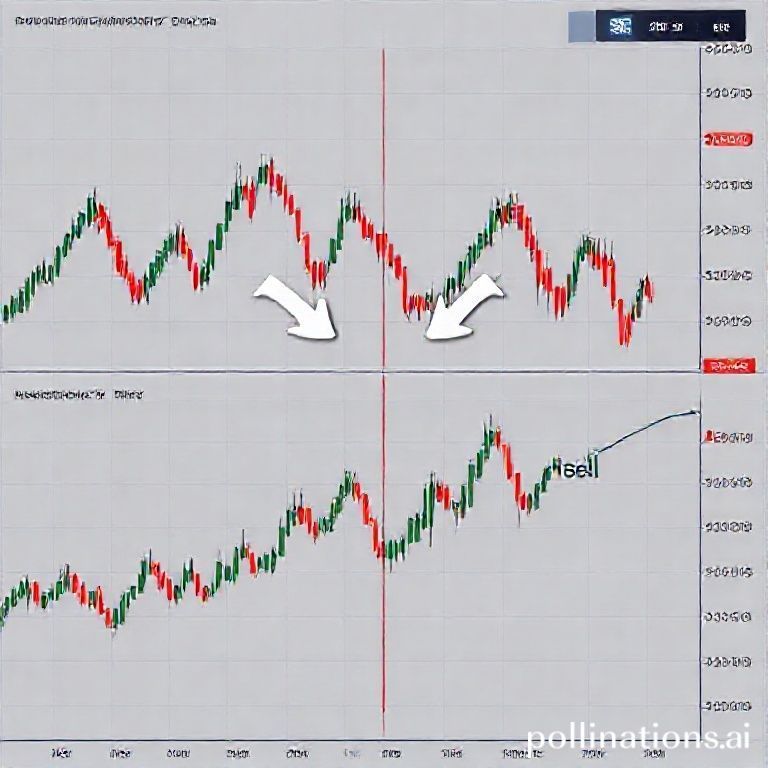 Detailed financial chart illustrating optimal buy and sell pivot points on weekly and monthly timeframes for strategic market entry.