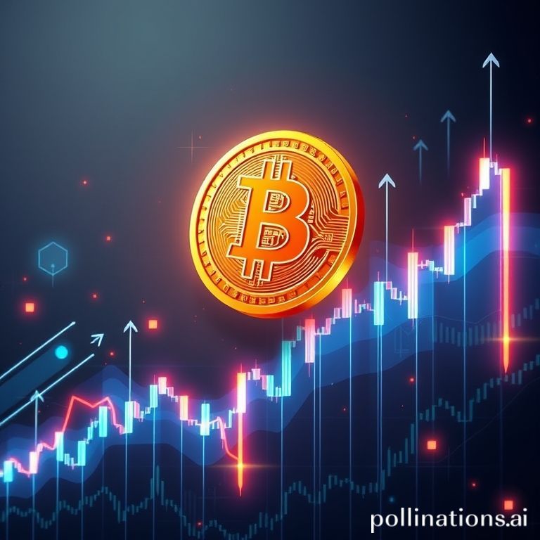 Dynamic Bitcoin price chart illustrating recent surge above $118,000, signaling potential for stronger bullish momentum in cryptocurrency markets.