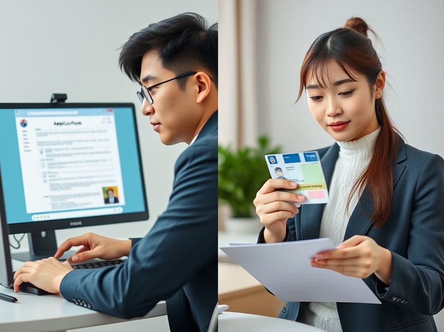 온라인 또는 오프라인으로 상생페이백을 신청하는 과정