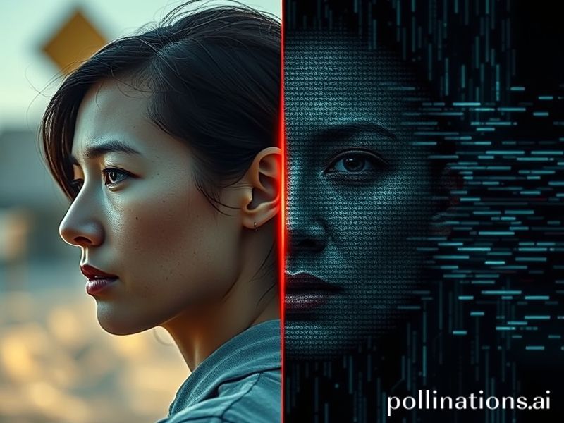 A conceptual image of the ethical issues of AI photo editing.