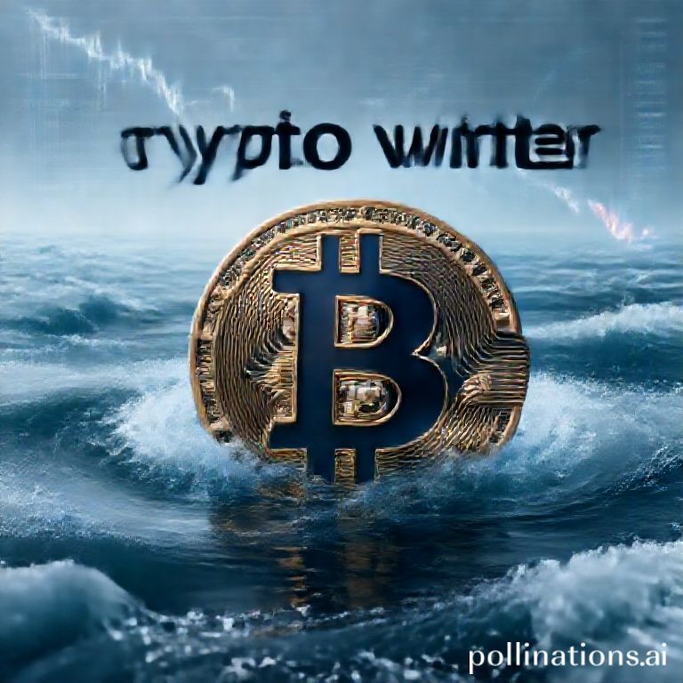 Bitcoin (BTC) price chart showing a significant downward trend, illustrating the potential for a deeper bear market and critical support levels.