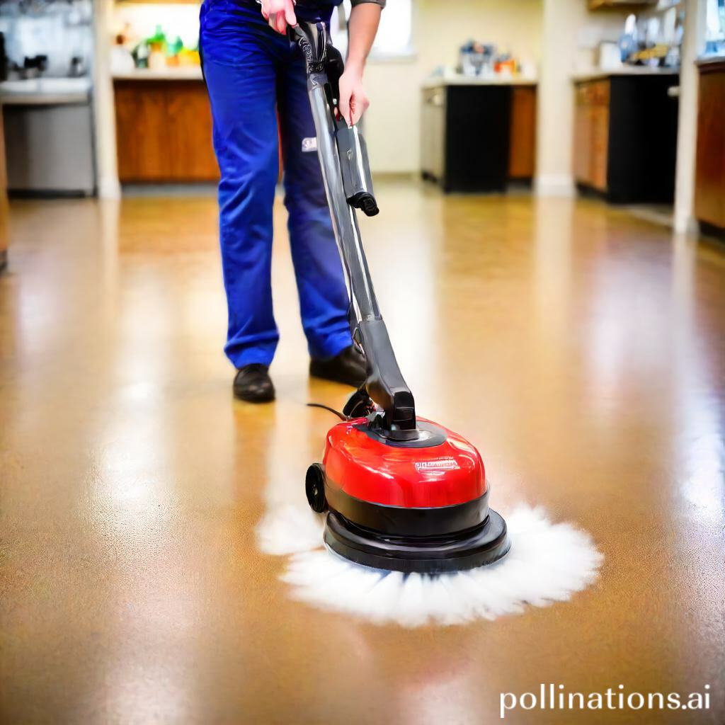 can you use a steam cleaner on armstrong vinyl commercial floors