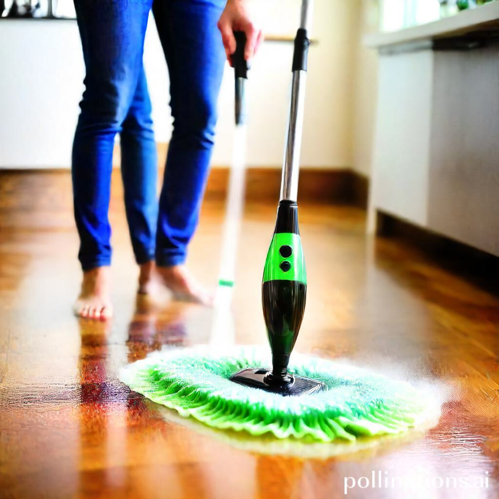 can vinegar be used in a steam mop for cleaning