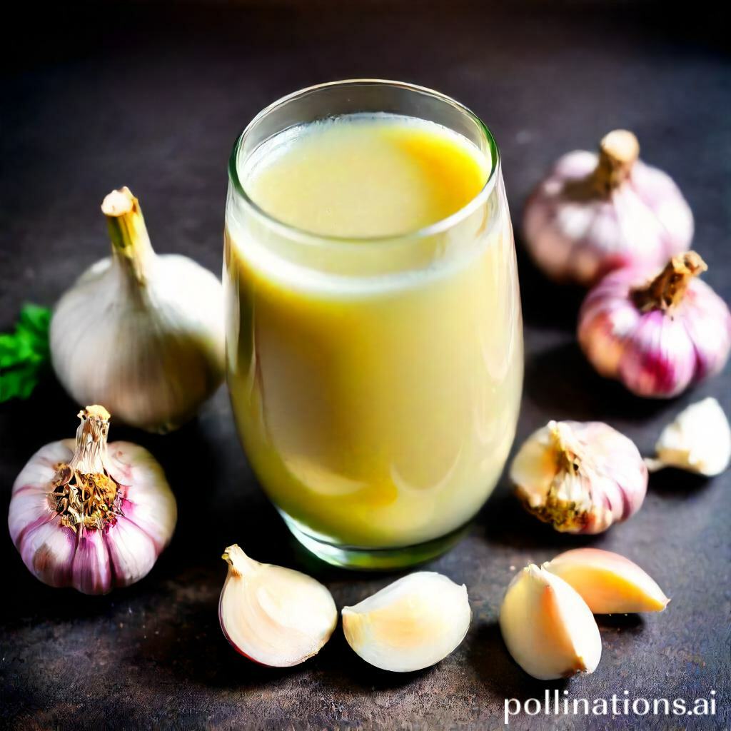 Garlic and Ginger Juice Recipe