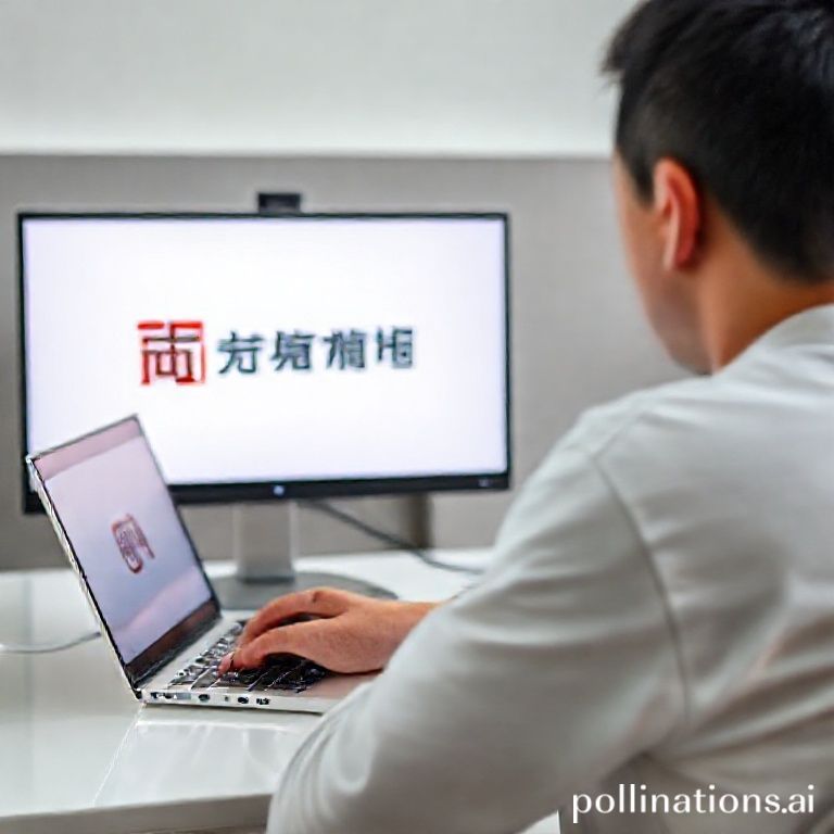 An illustration of a student watching an online course on a laptop with the logo &ldquo;魔果云课&rdquo; visible on the screen, clean and modern style