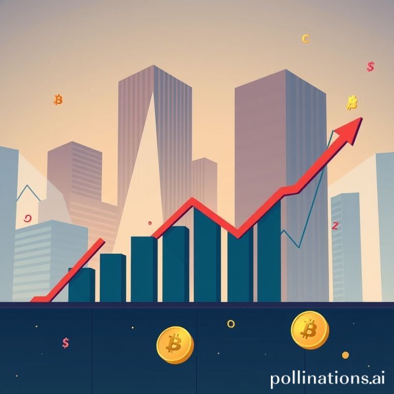 A detailed financial chart displaying Bitcoin price movements over several months, illustrating a clear downward trend in the context of corporate treasury decline.