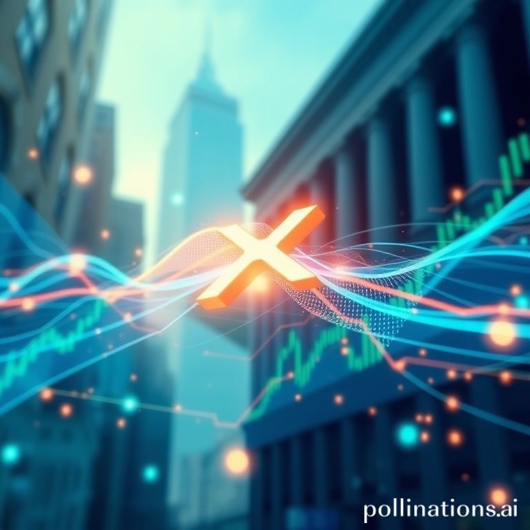 A dynamic chart showing XRP price movement and trading volume on a financial platform, highlighting significant market activity.
