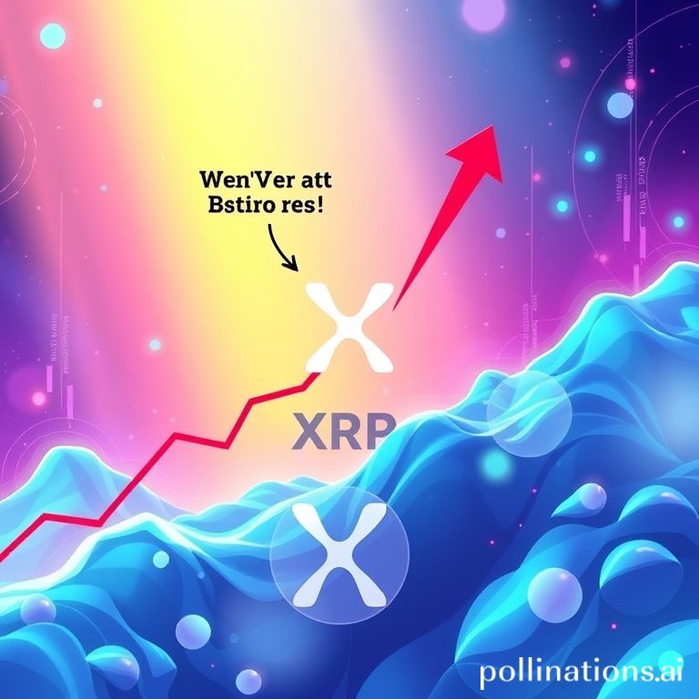 Grafik harga XRP menampilkan pola 'Falling Wedge', mengisyaratkan potensi breakout besar di Oktober.