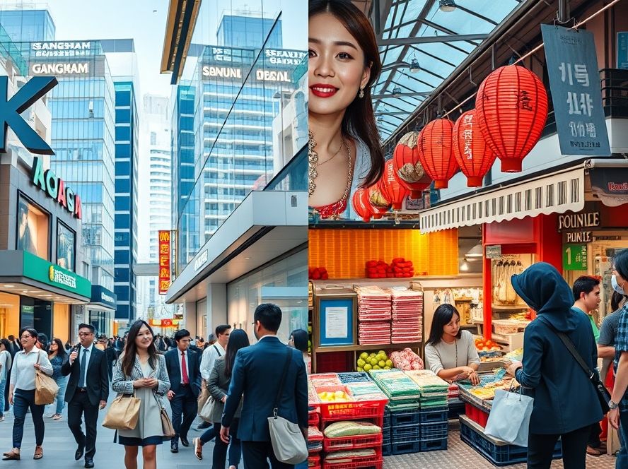 서울의 강남과 강북, 전통시장과 현대 상권을 아우르는 스마트 소비 전략