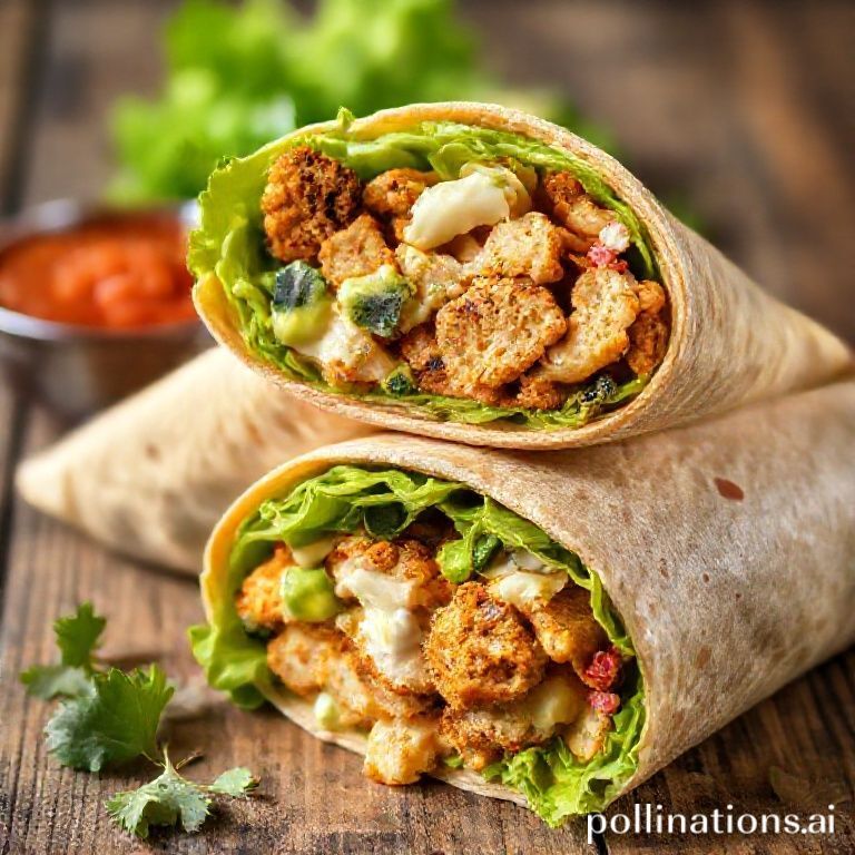 Würzige Hähnchen-Gouda-Protein-Wraps mit cremiger Avocado-Salsa