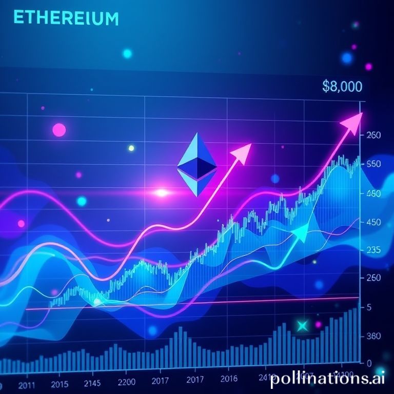 Ethereum price chart showing a rare RSI oversold signal, historically preceding significant price rallies towards new highs.