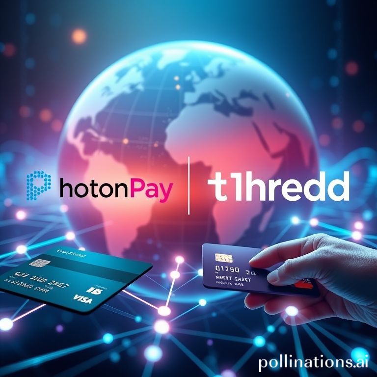 Illustration depicting PhotonPay and Thredd's strategic partnership to enhance global card product capabilities and digital payment infrastructure.