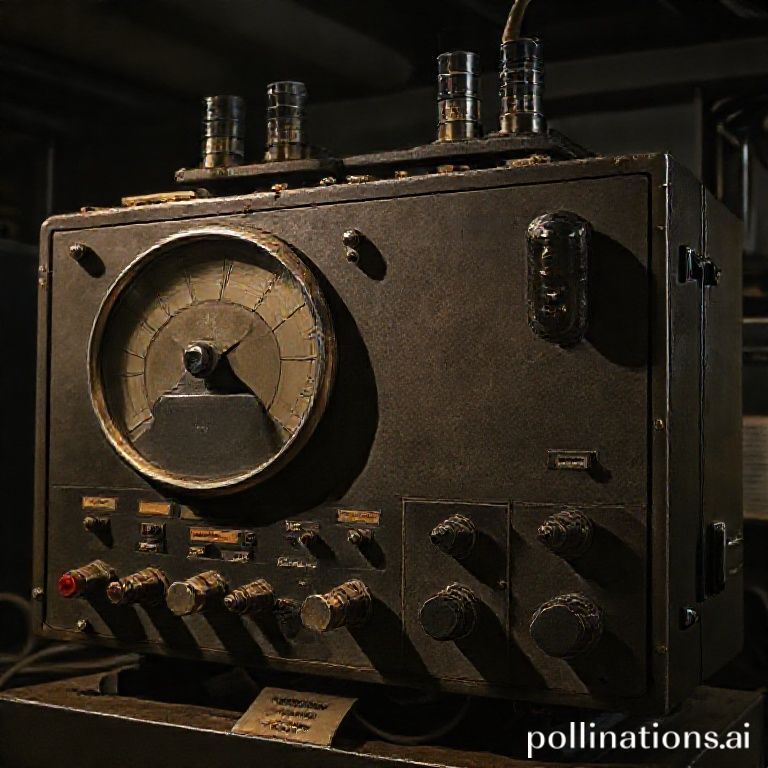 R&aacute;dio Transmissor Militar a V&aacute;lvulas, com grandes bot&otilde;es