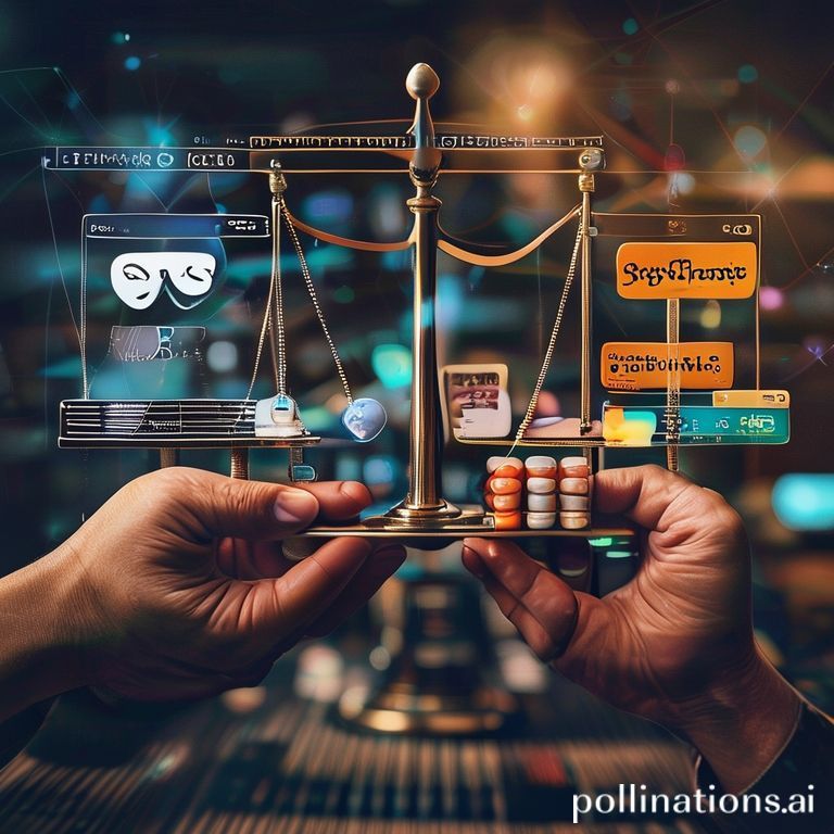 Visa and Mastercard merchant settlement impacting interchange fees and rewards cards, depicted with payment cards, a POS, and a gavel.