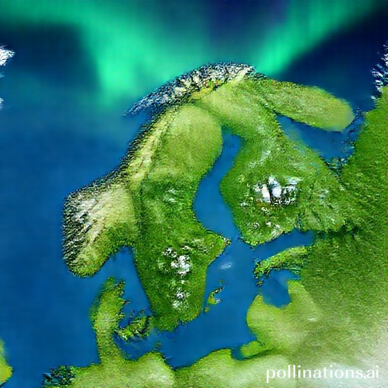 Geopolitical map of Greenland highlighting critical mineral deposits amidst Arctic ice, symbolizing investment opportunities and strategic resource competition.