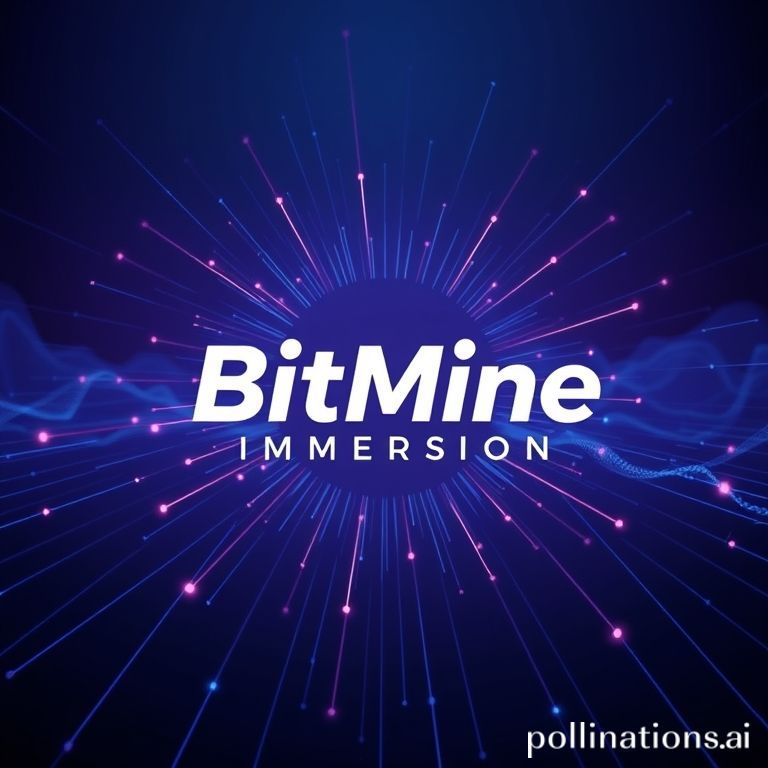 BitMine Immersion (BMNR) logo, symbolizing its substantial Ethereum holdings and $11.6 billion in crypto assets.