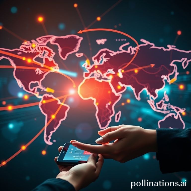 An abstract image illustrating rapid, secure cross-border digital payments and instant refunds, enhancing global trade efficiency.