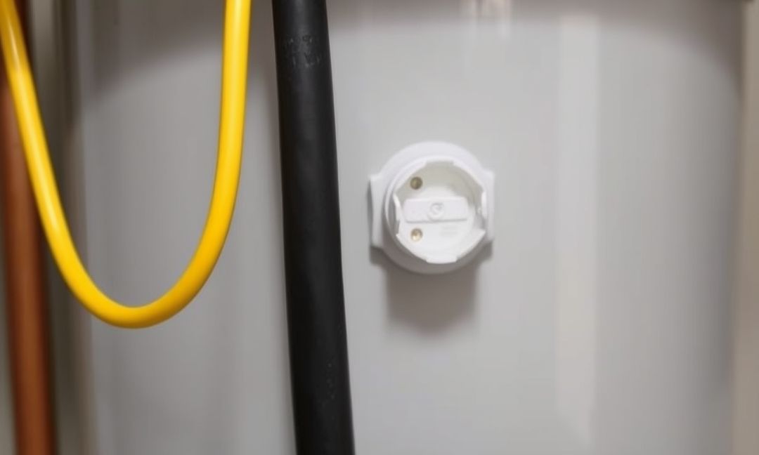 does the wire for a hot water heater require mechanical protection
